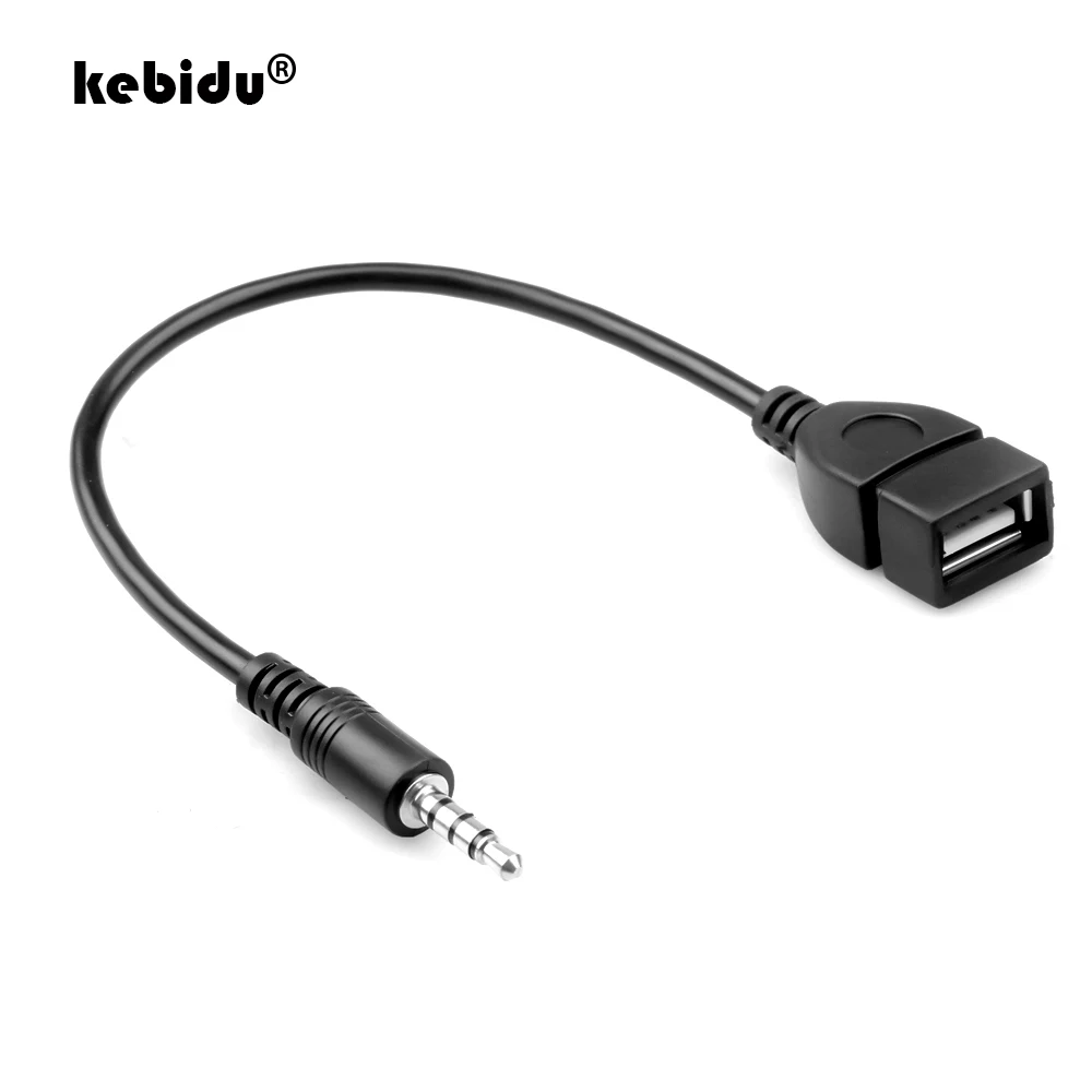 Kebidu OTG преобразователь 3,5 мм штекер аудио AUX разъем к USB 2,0 Тип A гнездовой адаптер кабель для автомобиля MP3
Kebidu OTG преобразователь 3,5 мм штекер аудио AUX разъем к USB 2,0 Тип A гнездовой адаптер кабель для автомобиля MP3