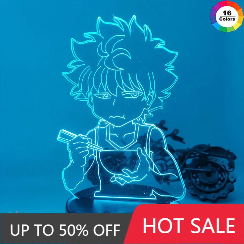 Led Light for Kids Bedroom Decor Hxh Led Night Light Anime Gift Acrylic Neon 3d Lamp Xmas Birthday Killua Cute DIY New Year Gift
Led Light for Kids Bedroom Decor Hxh Led Night Light Anime Gift Acrylic Neon 3d Lamp Xmas Birthday Killua Cute DIY New Year Gift