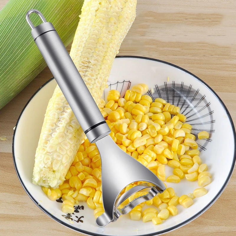Magic Corn Peeler Stainless Steel Corn Cob Peeler Convenient Corn Stripper Tool For Kitchen HB88
Magic Corn Peeler Stainless Steel Corn Cob Peeler Convenient Corn Stripper Tool For Kitchen HB88