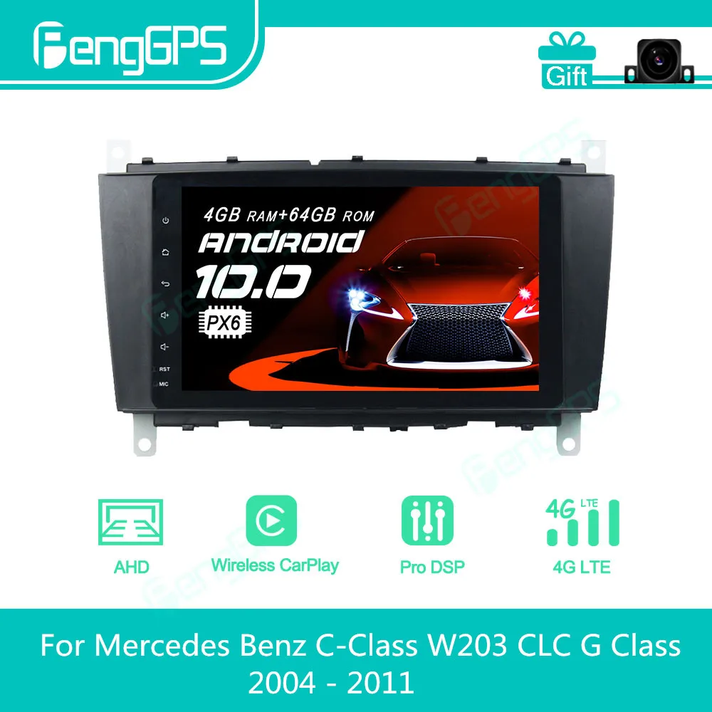 Автомагнитола для Mercedes Benz C-Class W203 CLC G Class 2004-2011, Android, стерео, мультимедийный плеер, 2 Din, Авторадио, GPS-навигация
Автомагнитола для Mercedes Benz C-Class W203 CLC G Class 2004-2011, Android, стерео, мультимедийный плеер, 2 Din, Авторадио, GPS-навигация