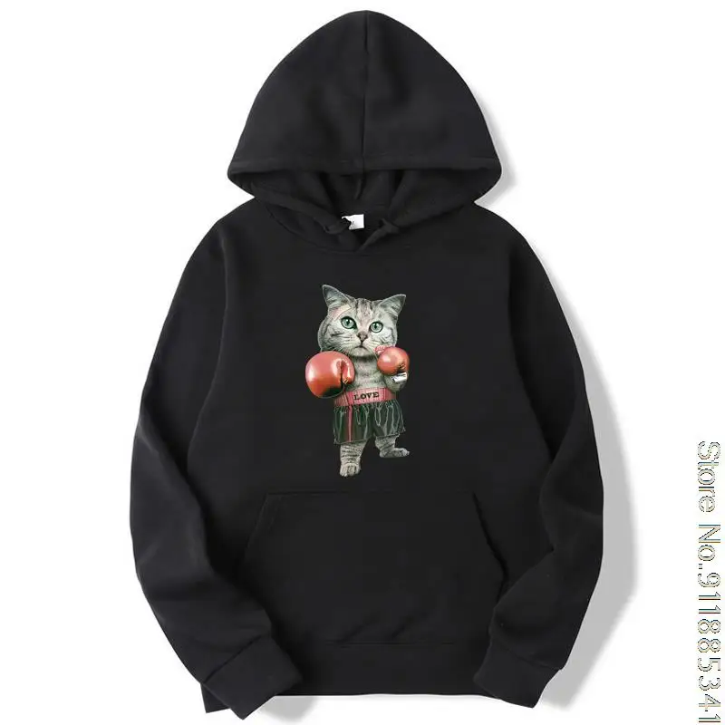 Fashion Brand Men's Hoodies cotton blend Boxing cat Printed Spring Autumn Male Casual hip hop Hoodies Sweatshirts Men Hoodies
Fashion Brand Men's Hoodies cotton blend Boxing cat Printed Spring Autumn Male Casual hip hop Hoodies Sweatshirts Men Hoodies