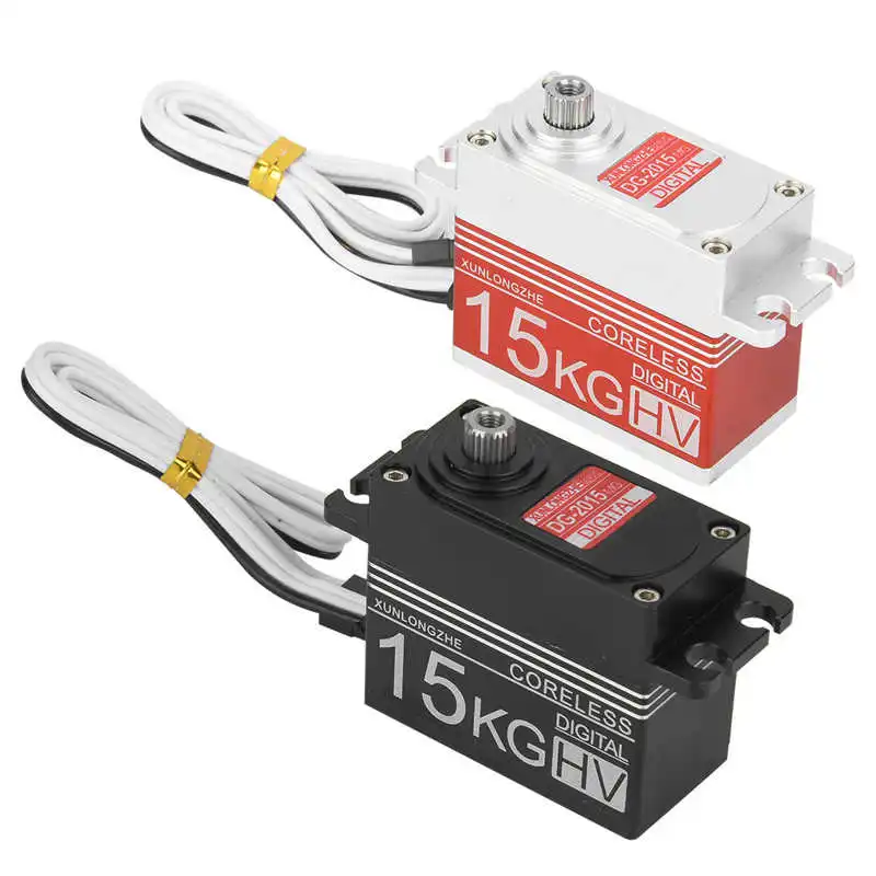 -2015MG Metal 15kg Digital Coreless Motor Gear Steering Servo for RC Car Part
-2015MG Metal 15kg Digital Coreless Motor Gear Steering Servo for RC Car Part