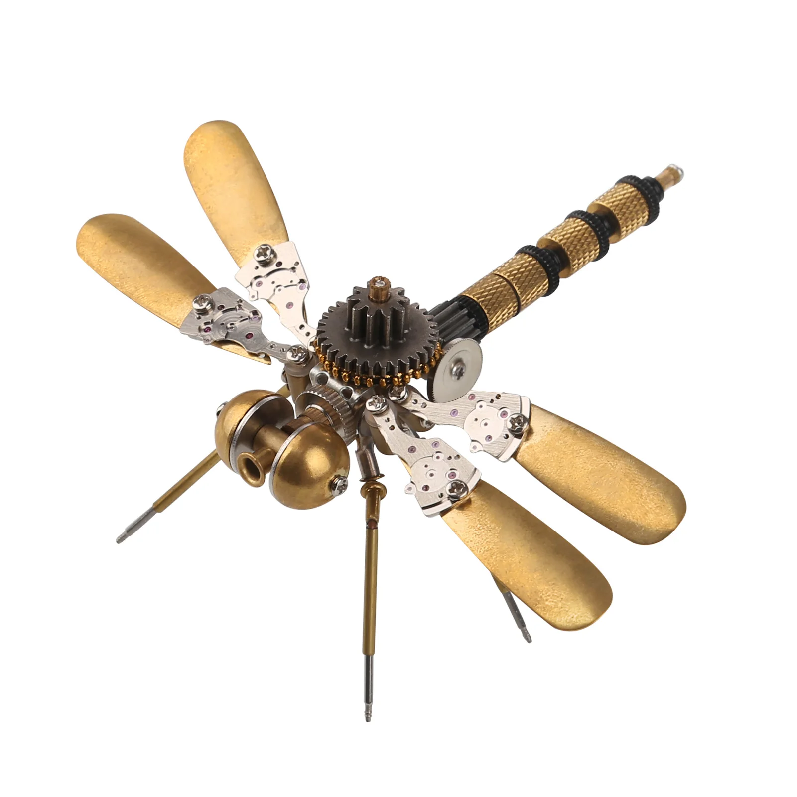 80Pcs Steampunk Insect Metal Model Building Kit For Kids Puzzles Toys Ornament Mechanical Crafts Home Decor - Dragonfly
80Pcs Steampunk Insect Metal Model Building Kit For Kids Puzzles Toys Ornament Mechanical Crafts Home Decor - Dragonfly