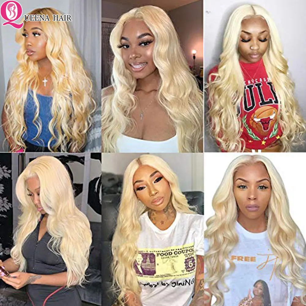 613 Blonde Lace Wig 13x1 Blonde Body Wave Lace Part Wig 16-28 inch Brazilian Transparent Lace Human Hair Wigs For Black Women
613 Blonde Lace Wig 13x1 Blonde Body Wave Lace Part Wig 16-28 inch Brazilian Transparent Lace Human Hair Wigs For Black Women