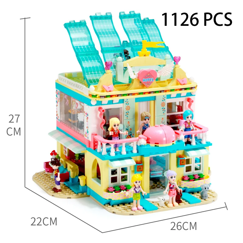 Foldable Sandy Beach Villa Castle Princess Girls Friends Streetscape Creator Model Building Blocks Bricks toys gifts
Foldable Sandy Beach Villa Castle Princess Girls Friends Streetscape Creator Model Building Blocks Bricks toys gifts