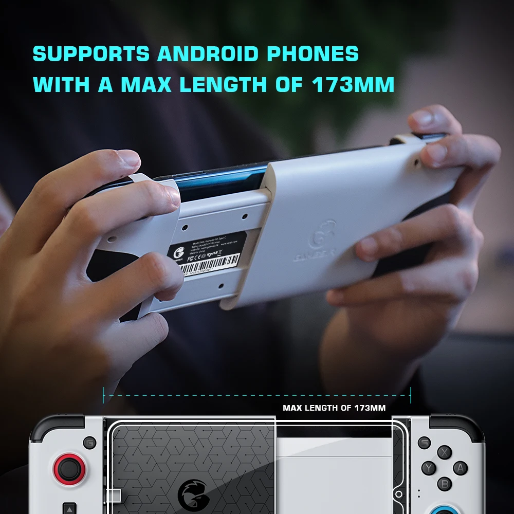 X2 Type-C Mobile Game Controller 2021 New Version Gamepad for Xbox Game Pass, PlayStation Now, STADIA Cloud Gaming
X2 Type-C Mobile Game Controller 2021 New Version Gamepad for Xbox Game Pass, PlayStation Now, STADIA Cloud Gaming
