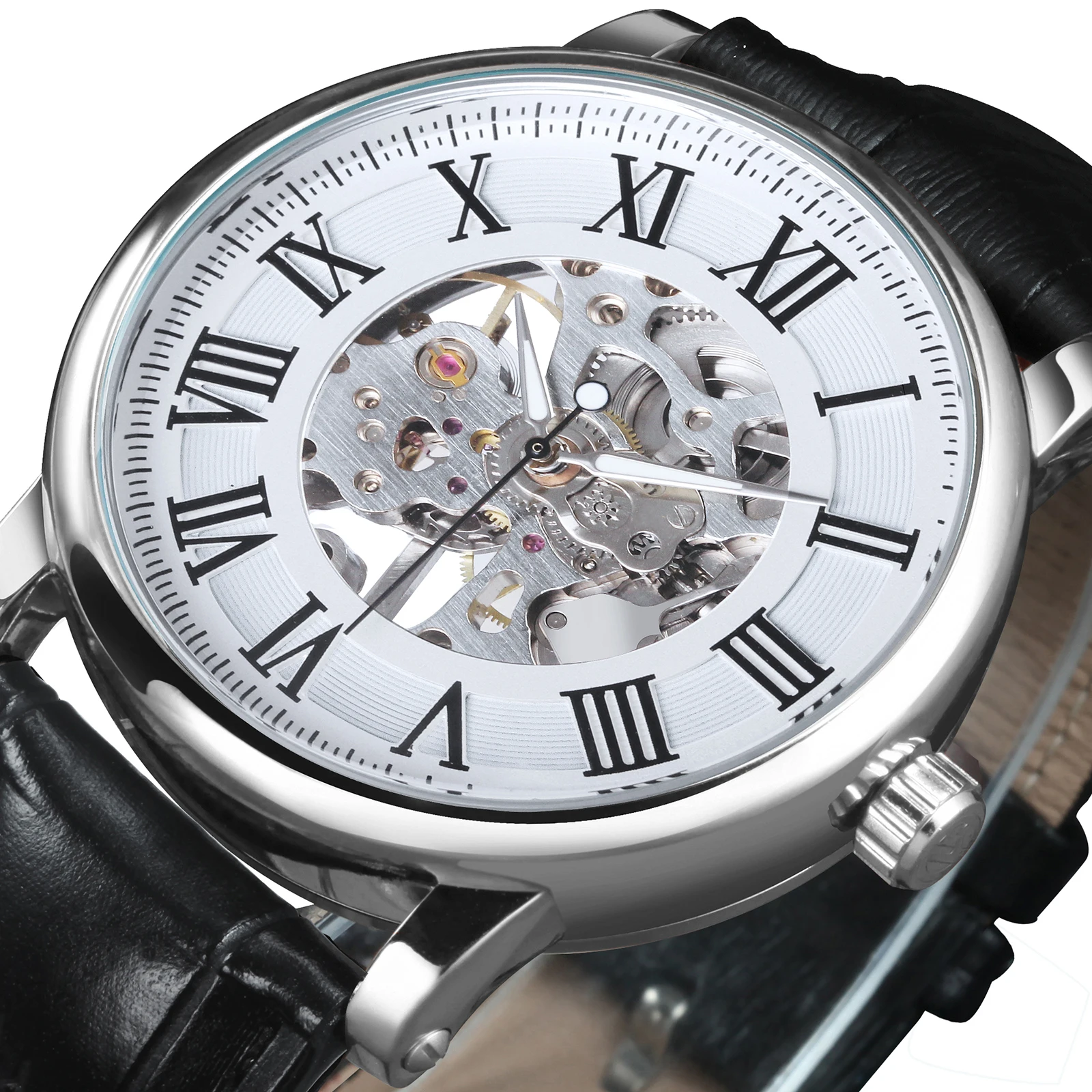 WINNER Watch Fashion Casual Mens Watches Top Brand Luxury 2020 Skeleton Mechanical Wrist Watch Classic Leather Band часы мужские
WINNER Watch Fashion Casual Mens Watches Top Brand Luxury 2020 Skeleton Mechanical Wrist Watch Classic Leather Band часы мужские