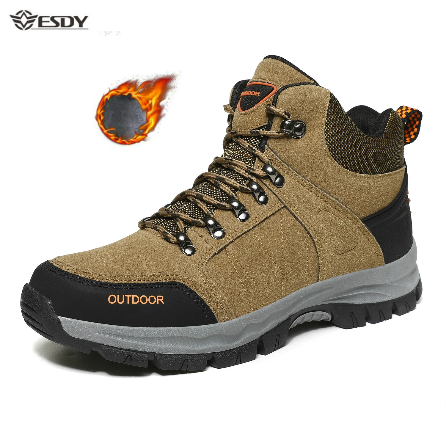 Men Winter Boots Outdoor Mens Sport Trekking Mountain Boots Autumn Waterproof Climbing Athletic Shoes Hiking Shoes
Men Winter Boots Outdoor Mens Sport Trekking Mountain Boots Autumn Waterproof Climbing Athletic Shoes Hiking Shoes
