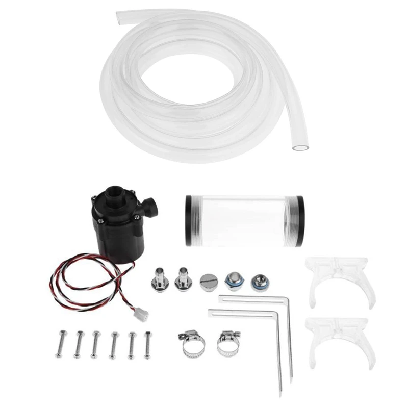 1Pcs G1/4 Thread 19W Sc600 Pump Computer Water Cooling & 1Pcs 2M Transparent Pvc Pipe Tube Water Cooling Soft Pipe
1Pcs G1/4 Thread 19W Sc600 Pump Computer Water Cooling & 1Pcs 2M Transparent Pvc Pipe Tube Water Cooling Soft Pipe