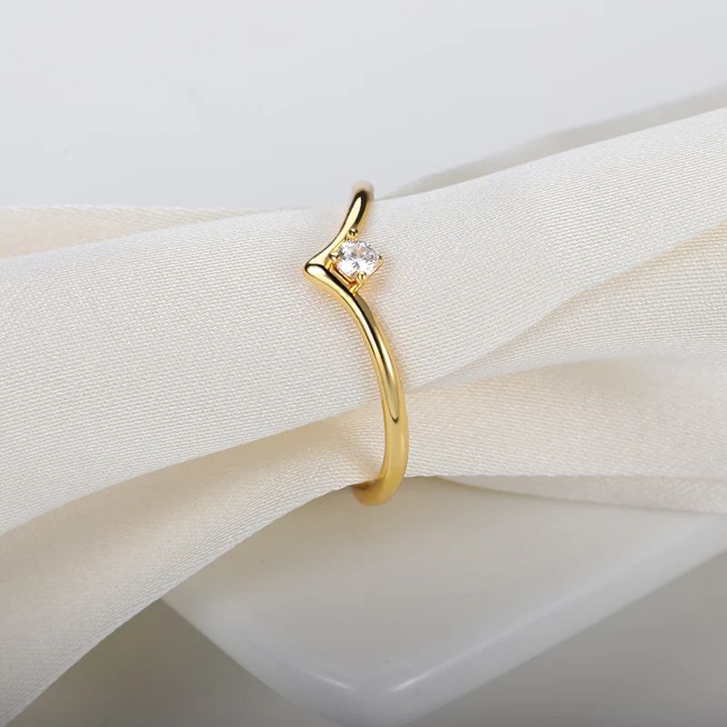 Minimalist V-shaped Small Crystal Thin Rings For Women Stackable Ring Engagement Wedding Jewelry Bridesmaid Friendship Gifts Bff
Minimalist V-shaped Small Crystal Thin Rings For Women Stackable Ring Engagement Wedding Jewelry Bridesmaid Friendship Gifts Bff