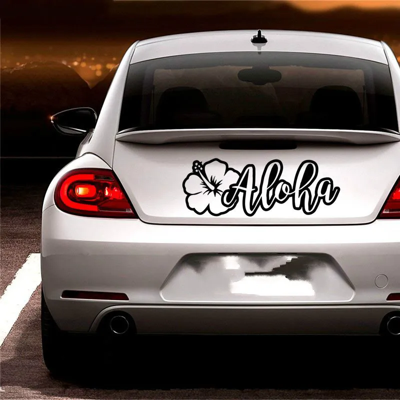 Creative Hibiscus Flower Aloha Hawaiian Car Sticker Accessories Vinyl PVC 15cm*6cm Motorcycle Car Styling Decal
Creative Hibiscus Flower Aloha Hawaiian Car Sticker Accessories Vinyl PVC 15cm*6cm Motorcycle Car Styling Decal