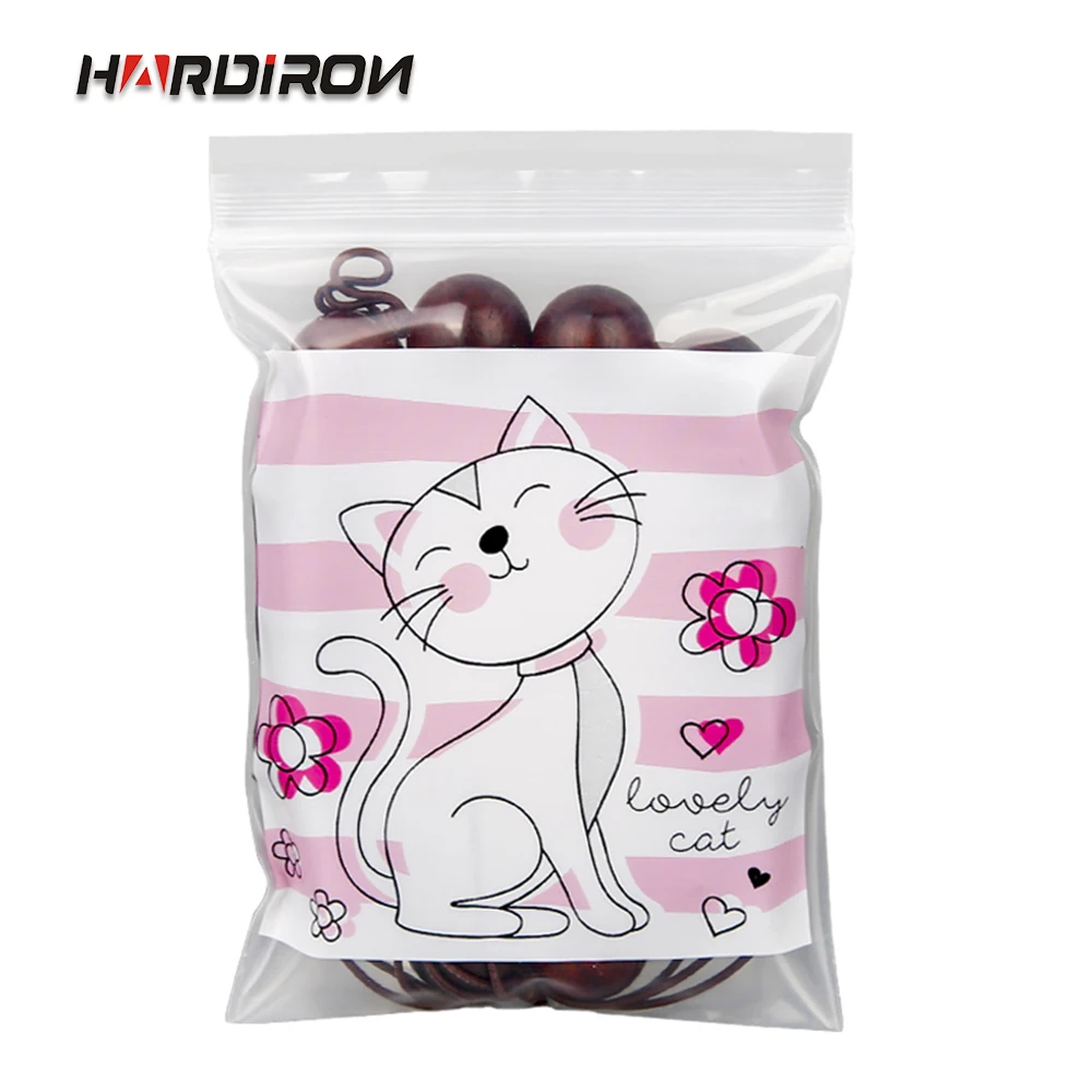 HARDIRON Zipper Pouch Small Color Pink Cat Self Sealing Zip Lock Bags Gift Jewelry Necklace Mini Pouches Plastic Packaging Bags
HARDIRON Zipper Pouch Small Color Pink Cat Self Sealing Zip Lock Bags Gift Jewelry Necklace Mini Pouches Plastic Packaging Bags
