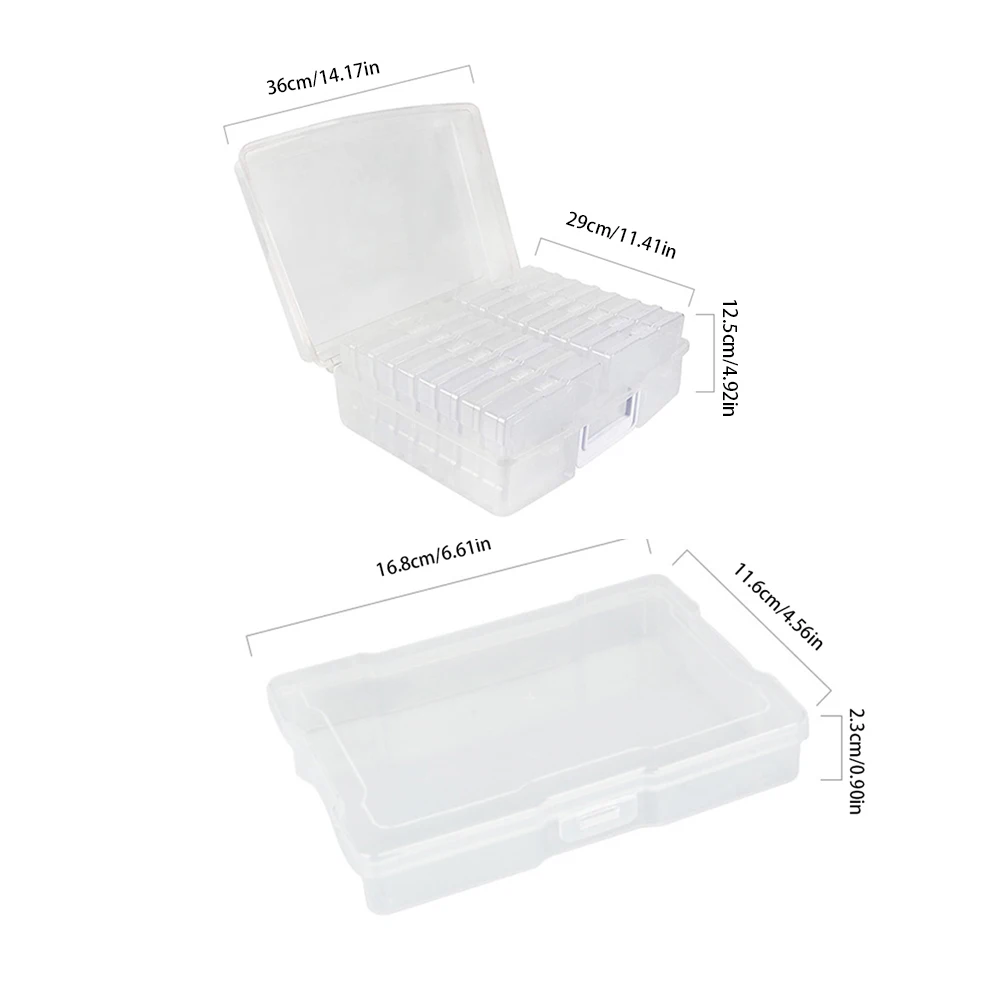 Photo Storage Box Photo Keeper Cases 16 Boxes Plastic Photo Storage Organizer Suit Box for Jewelry Rectangle Box Case
Photo Storage Box Photo Keeper Cases 16 Boxes Plastic Photo Storage Organizer Suit Box for Jewelry Rectangle Box Case