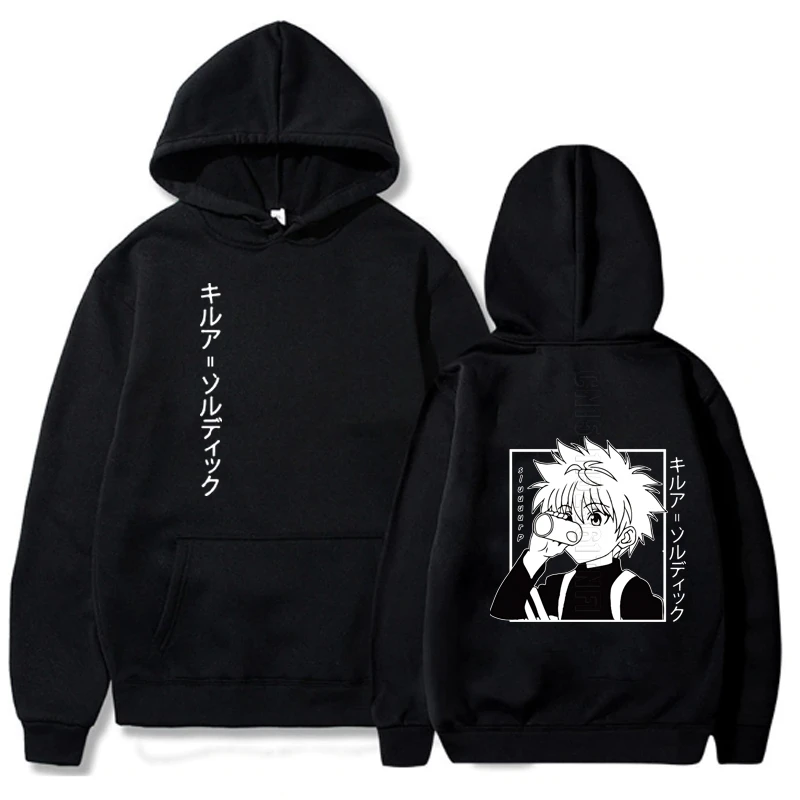 Kawaii Hunter X Hunter Hoodies Men Women Long Sleeve Streetwear Killua Zoldyck Anime Manga Hoodies Bluzy Clothes
Kawaii Hunter X Hunter Hoodies Men Women Long Sleeve Streetwear Killua Zoldyck Anime Manga Hoodies Bluzy Clothes