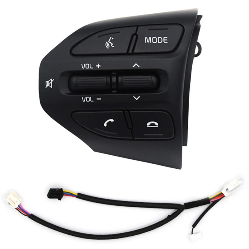 Кнопка рулевого колеса для KIA K2 RIO 2017 2018 X LINE кнопки Bluetooth телефон круиз контроль