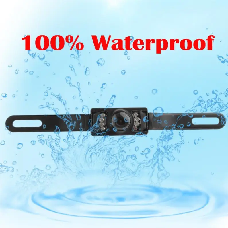 Waterproof 7 LED IR Night Vision 1/3 Inch Color CMOS Car Rear View Camera
Waterproof 7 LED IR Night Vision 1/3 Inch Color CMOS Car Rear View Camera