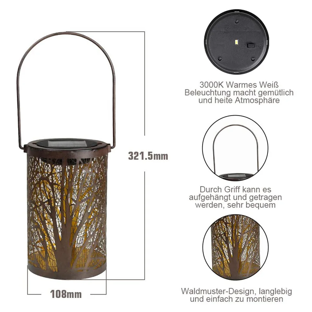 Solar Led Lights Hanging Ceiling Lamp Garden Decoration Outdoor Night Light Solar Retro Lantern Maple Leaf Cylindrical Lamp
Solar Led Lights Hanging Ceiling Lamp Garden Decoration Outdoor Night Light Solar Retro Lantern Maple Leaf Cylindrical Lamp