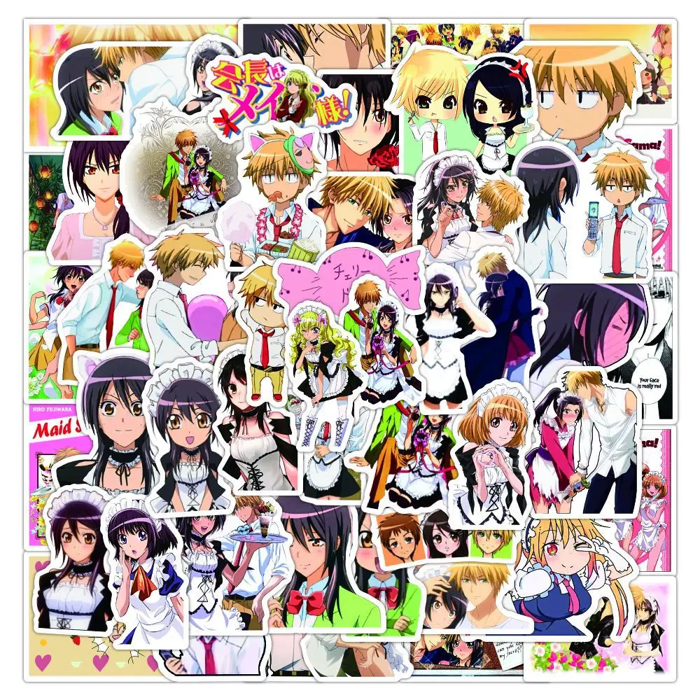 10/30/50pcs Maid Sama Cartoon Stickers Decals for Kids Toys DIY Suitcase Fridge Guitar Skateboard Laptop Stickers Graffiti
10/30/50pcs Maid Sama Cartoon Stickers Decals for Kids Toys DIY Suitcase Fridge Guitar Skateboard Laptop Stickers Graffiti