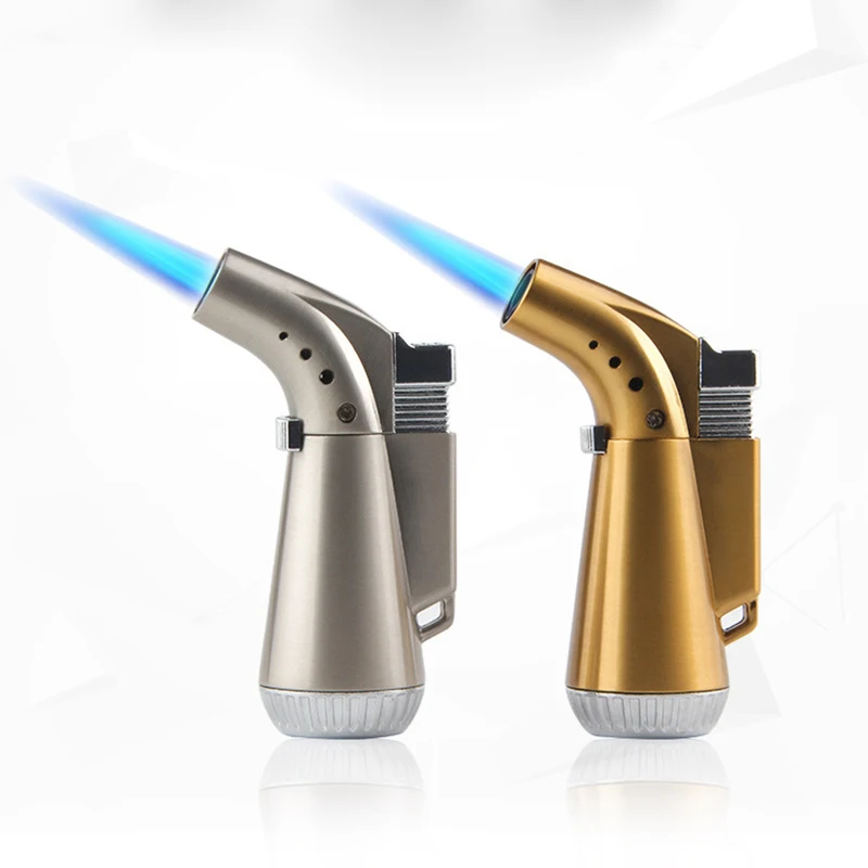 Metal Torch Lighter Butane Turbine Windproof Cigarette Lighter Elbow Natural Gas Cigarette 1300 C Lighter Smoking Set Men Gift
Metal Torch Lighter Butane Turbine Windproof Cigarette Lighter Elbow Natural Gas Cigarette 1300 C Lighter Smoking Set Men Gift