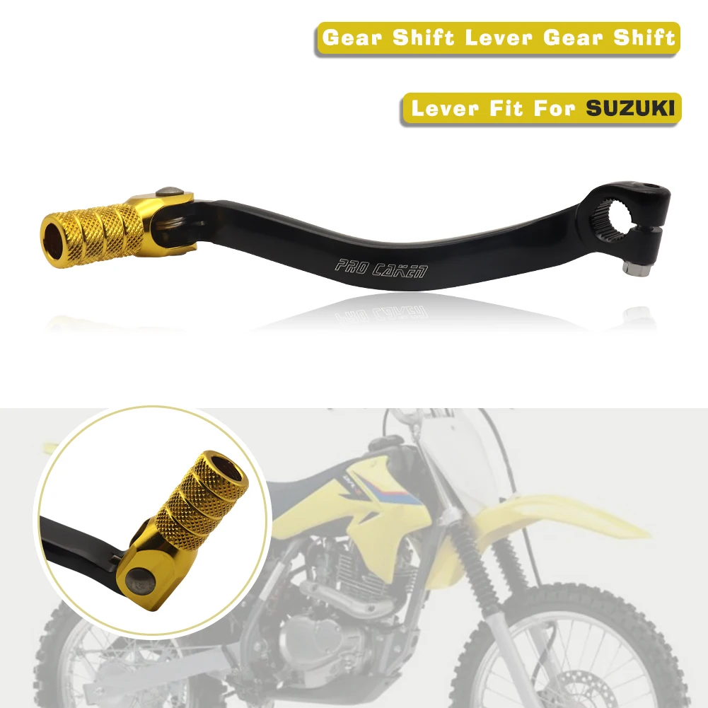 CNC Alluminium Forged Shift Levers Gear Shift Shaft Lever For SUZUKI DRZ400 S/SM/E 2000-2017 RMX250 1989-1998
CNC Alluminium Forged Shift Levers Gear Shift Shaft Lever For SUZUKI DRZ400 S/SM/E 2000-2017 RMX250 1989-1998