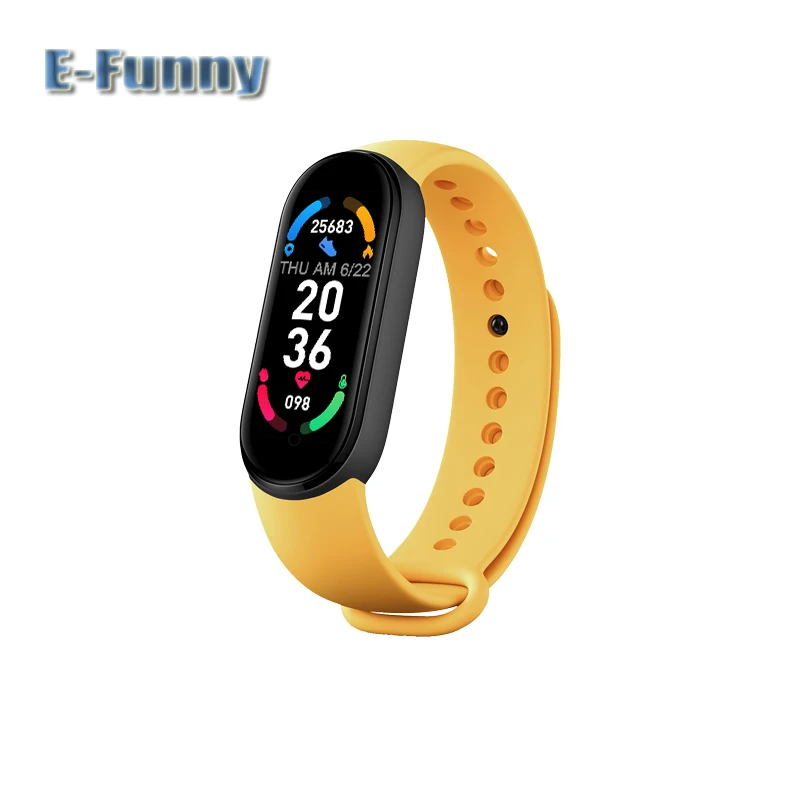 M6 Smart Bracelet Watch Women Men Fitness Tracker Heart Rate Blood Pressure Monitor Color Screen IP67 Waterproof For IOS Android
M6 Smart Bracelet Watch Women Men Fitness Tracker Heart Rate Blood Pressure Monitor Color Screen IP67 Waterproof For IOS Android
