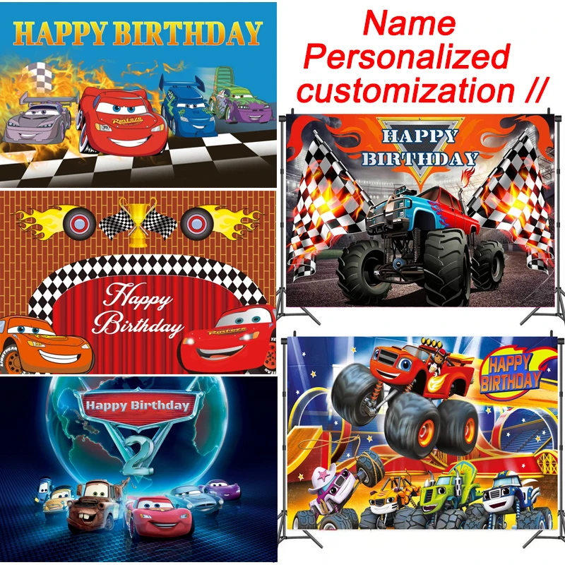 Disney Engineering vehicle/Racing Cars Theme Photography Vinyl Backdrop Boy Birthday Party Christmas Background For Photo Studio
Disney Engineering vehicle/Racing Cars Theme Photography Vinyl Backdrop Boy Birthday Party Christmas Background For Photo Studio