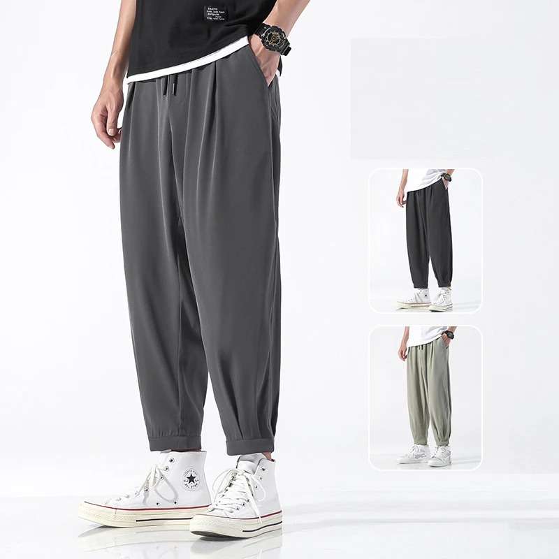Мужские Джоггеры в стиле хип-хоп, спортивные брюки, Джоггеры в Корейском стиле, Прямая поставка, осень 20212021 
Мужские Джоггеры в стиле хип-хоп, спортивные брюки, Джоггеры в Корейском стиле, Прямая поставка, осень 20212021