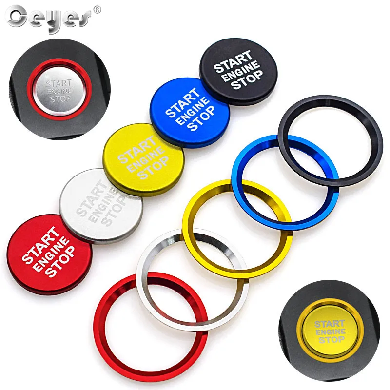 Ceyes Car Styling Stickers For Audi A5 A7 Q3 Q5 Q7 8R A4 B9 Auto Start Stop Engine Button Ring Covers Case Circle Accessories
Ceyes Car Styling Stickers For Audi A5 A7 Q3 Q5 Q7 8R A4 B9 Auto Start Stop Engine Button Ring Covers Case Circle Accessories