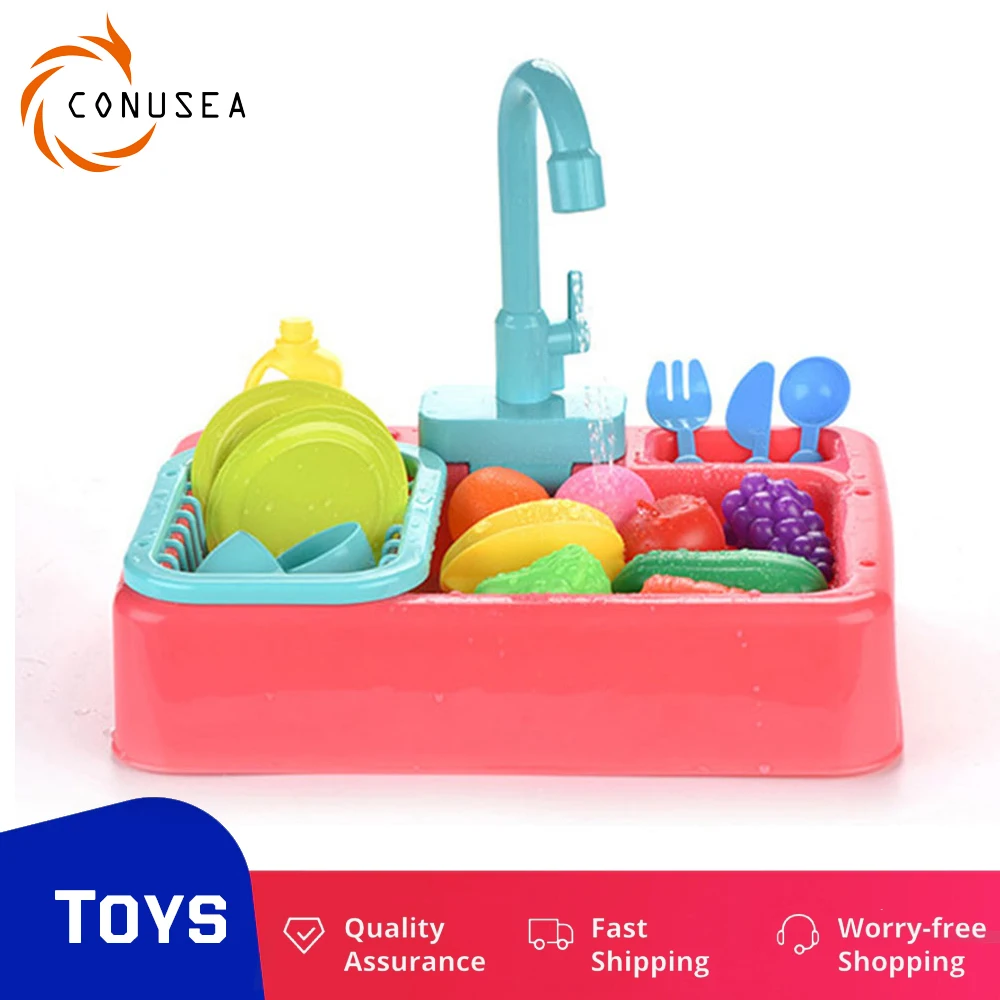 Girls Toys Kitchen Toys Simulation Dishwasher Cutting Play Food Pretend Play Electric Dish Washing Set Educational Toys Children
Girls Toys Kitchen Toys Simulation Dishwasher Cutting Play Food Pretend Play Electric Dish Washing Set Educational Toys Children