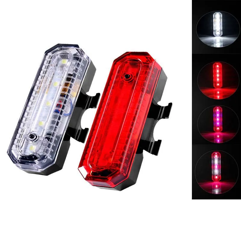 Bike Light Colorful Rechargeable LED 4 Modes Taillight Bright Cycling Bicycle Tail Light Safety Warning Lantern
Bike Light Colorful Rechargeable LED 4 Modes Taillight Bright Cycling Bicycle Tail Light Safety Warning Lantern