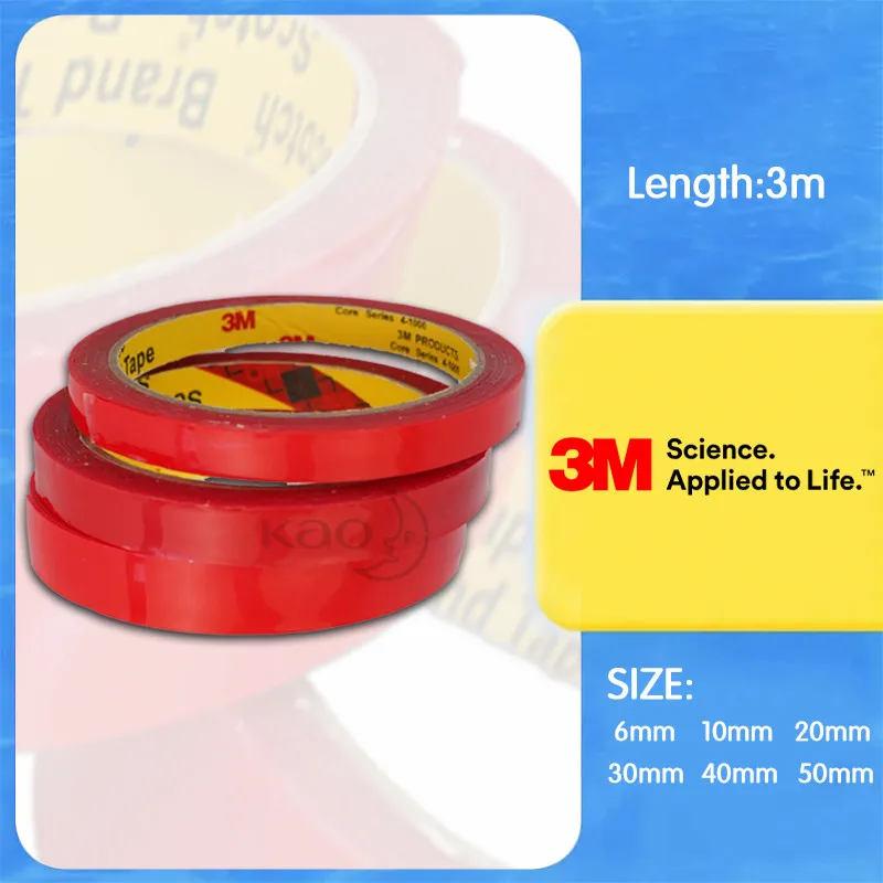 3M Clear Tape High Temperature Transparent acrylic double sided tape Paste Items Car Stickers Furniture for car trunk lifejua
3M Clear Tape High Temperature Transparent acrylic double sided tape Paste Items Car Stickers Furniture for car trunk lifejua
