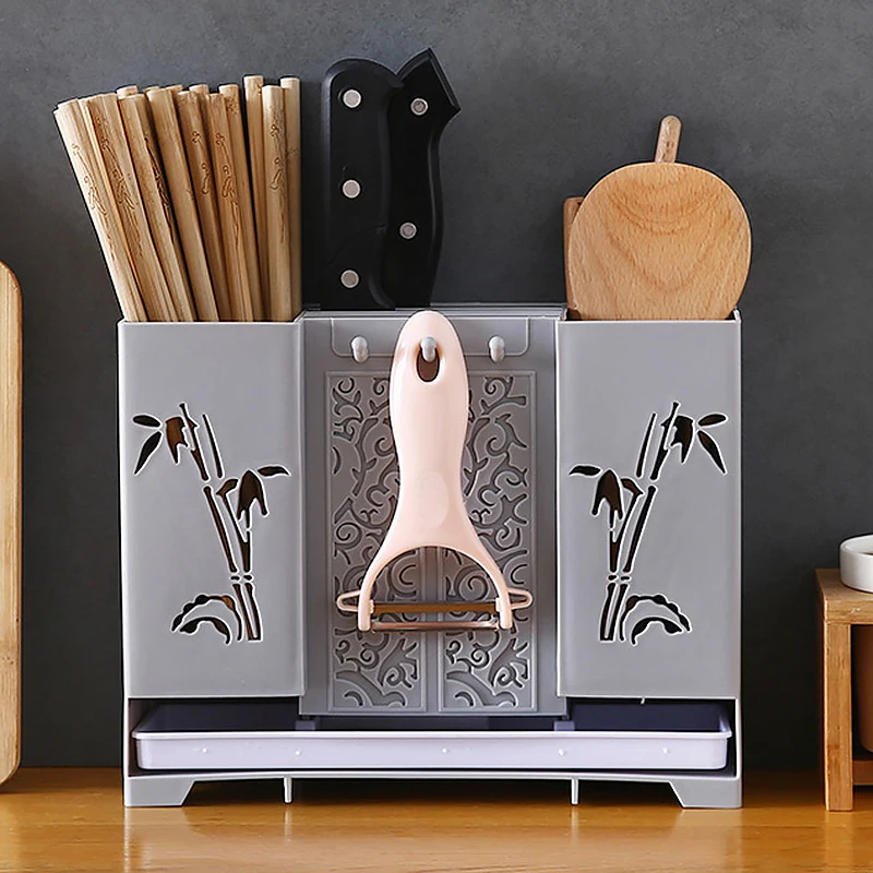 Kitchen Chopsticks Drainer Rack Plastic Shelving Cutlery Spoon Fork Storage Box Drain Holder Strainer Stand Tool Shelf Organizer
Kitchen Chopsticks Drainer Rack Plastic Shelving Cutlery Spoon Fork Storage Box Drain Holder Strainer Stand Tool Shelf Organizer