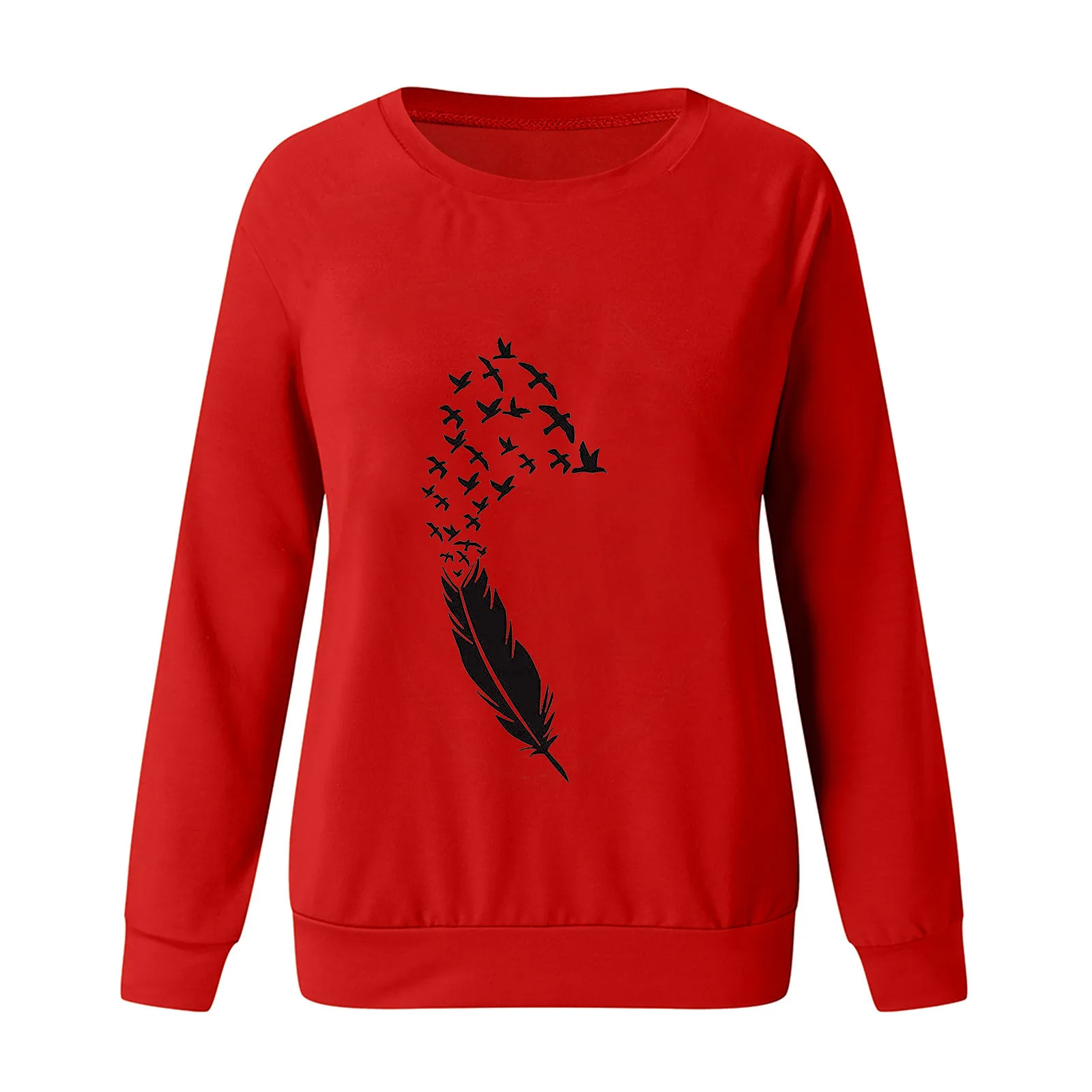 Women Hoodies Feather Print Autumn Long Sleeve Tops Sweatshirts Casual Hoodies Pullover Aesthetic Hoodies Female Sudaderas Mujer
Women Hoodies Feather Print Autumn Long Sleeve Tops Sweatshirts Casual Hoodies Pullover Aesthetic Hoodies Female Sudaderas Mujer