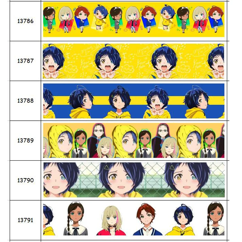 DHK 50yards Japan Cartoon Printed Grosgrain Ribbon Accessory Hairbow Headwear Decoration DIY Wholesale Craft S1492
DHK 50yards Japan Cartoon Printed Grosgrain Ribbon Accessory Hairbow Headwear Decoration DIY Wholesale Craft S1492