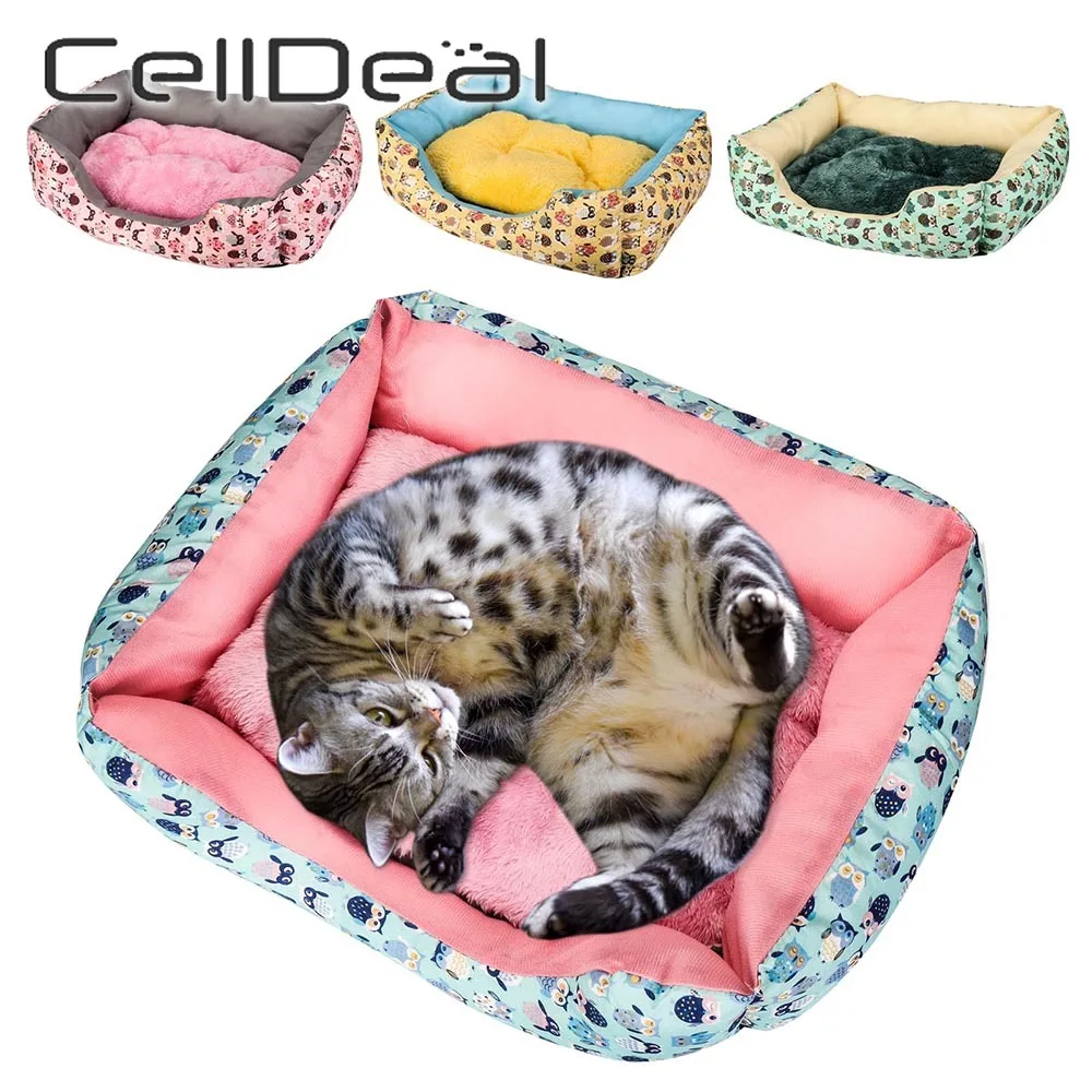 Winter Warm Thicken Soft Cat Bed Sofa Kennel Small Dog Square Sleeping Doghouse Pet Plush Puppy Cushion Mat Carpet Portable
Winter Warm Thicken Soft Cat Bed Sofa Kennel Small Dog Square Sleeping Doghouse Pet Plush Puppy Cushion Mat Carpet Portable