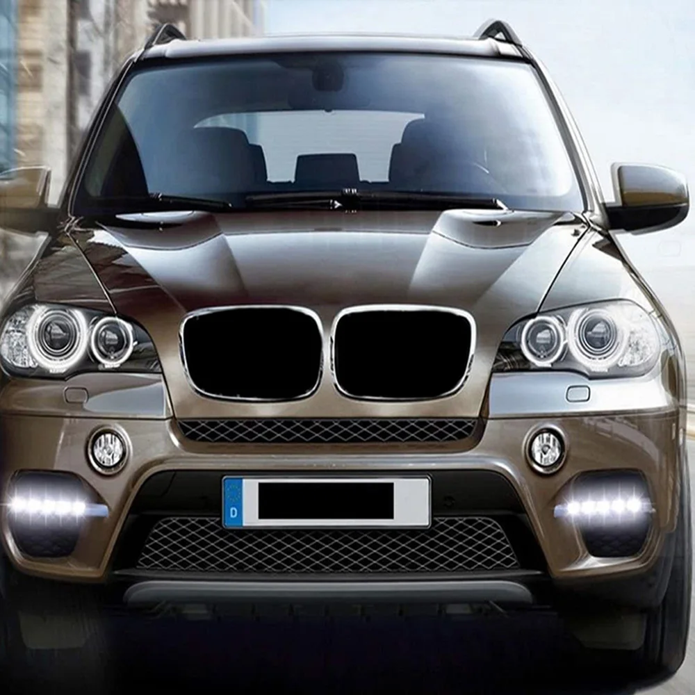 Daytime Running Lights Set Car LED DRL Driving Light Lamp Kit for BMW X5 E70 E70LCI 2011-2013 Auto Accessories
Daytime Running Lights Set Car LED DRL Driving Light Lamp Kit for BMW X5 E70 E70LCI 2011-2013 Auto Accessories