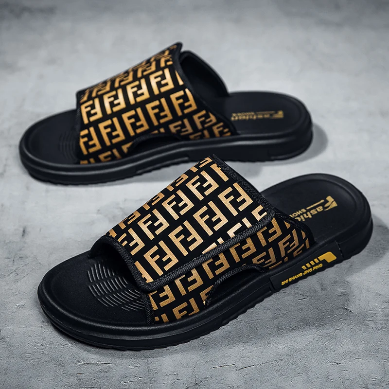 Luxury summer slippers 2021 new print graffiti trend men's slippers high quality Velcro outdoor slippers light and breathable
Luxury summer slippers 2021 new print graffiti trend men's slippers high quality Velcro outdoor slippers light and breathable