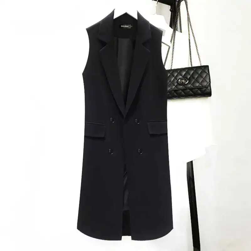 2021 Spring Autumn Women Casual Solid Vest Female Elegant Button Sleeveless Office Vest Lady Slim Loose Waistcoat M286
2021 Spring Autumn Women Casual Solid Vest Female Elegant Button Sleeveless Office Vest Lady Slim Loose Waistcoat M286