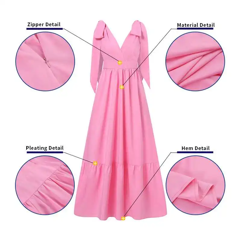 Summer Sleeveless Holiday Party Pleated Dress VONDA Sexy Deep V Neck Maxi Dresses Bohemian Vestidos Oversize Party Robe
Summer Sleeveless Holiday Party Pleated Dress VONDA Sexy Deep V Neck Maxi Dresses Bohemian Vestidos Oversize Party Robe