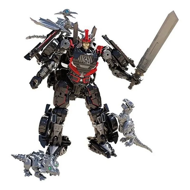 Transformable Toy Deluxe Ss36 Decepticons Drift Met 3 Dinosaurussen Transformatie Desfomation Robot Action Figure Kids Model
Transformable Toy Deluxe Ss36 Decepticons Drift Met 3 Dinosaurussen Transformatie Desfomation Robot Action Figure Kids Model