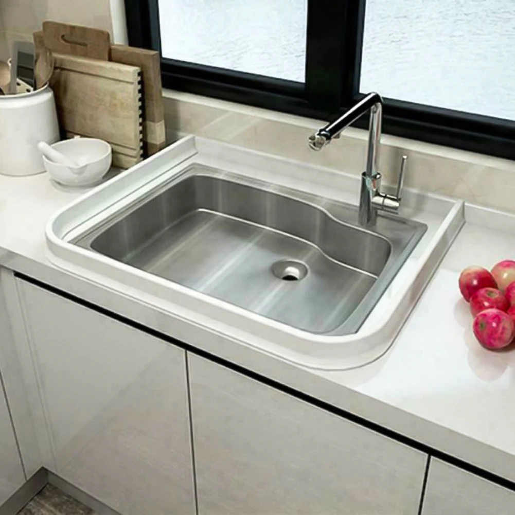 Flexible Silicone Water Stopper Strips Floor Water Barriers For Kitchen Bathroom Keeps Water Inside The Threshold for sink Ship
Flexible Silicone Water Stopper Strips Floor Water Barriers For Kitchen Bathroom Keeps Water Inside The Threshold for sink Ship