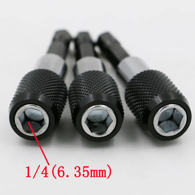 60mm 1/4 Hex Shank Drill Screw Magnetic Screwdriver Bit Holder Quick Release Handle Screw Driver Bit Extention Holder
60mm 1/4 Hex Shank Drill Screw Magnetic Screwdriver Bit Holder Quick Release Handle Screw Driver Bit Extention Holder