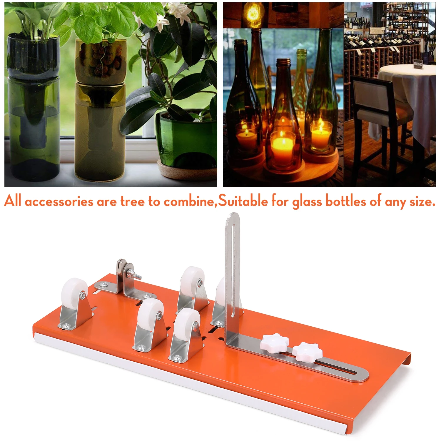 DIY Glass Bottle Cutter Adjustable Sizes Metal Glassbottle Cut Machine for Crafting Wine Bottles Home Decorations Cutting Tool
DIY Glass Bottle Cutter Adjustable Sizes Metal Glassbottle Cut Machine for Crafting Wine Bottles Home Decorations Cutting Tool