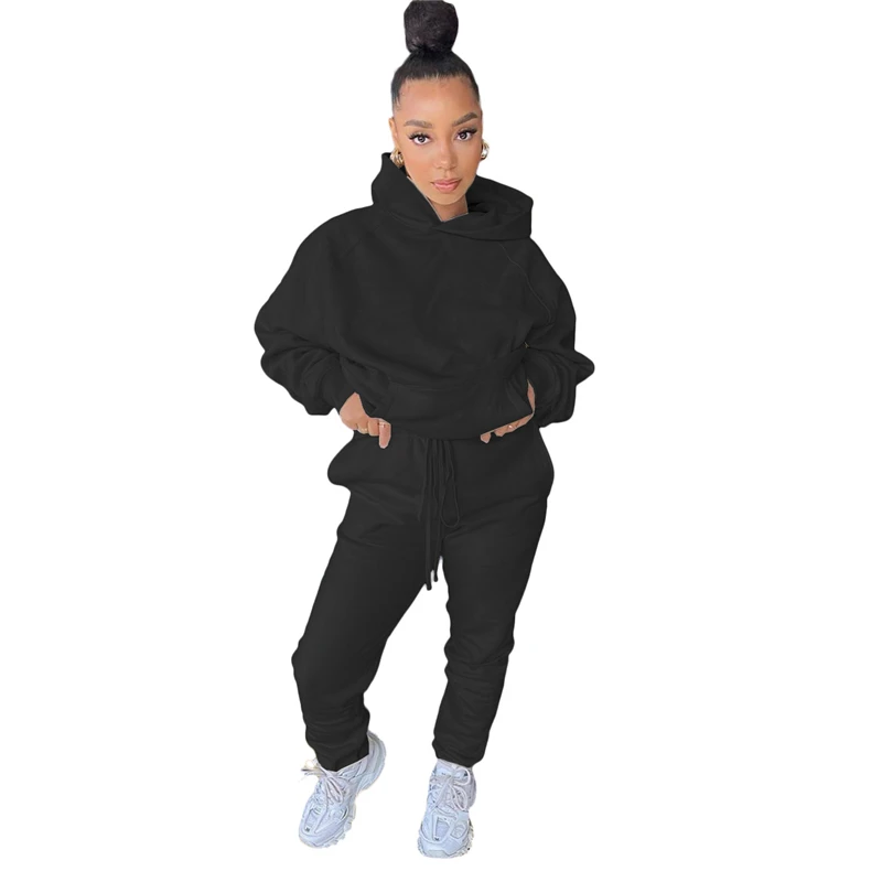 Solid Tracksuit Women Two Piece Set Spring Clothes Hooded Sweatshirt and Pants Sweat Suits Casual Women' Sets Streetwear Outfits
Solid Tracksuit Women Two Piece Set Spring Clothes Hooded Sweatshirt and Pants Sweat Suits Casual Women' Sets Streetwear Outfits