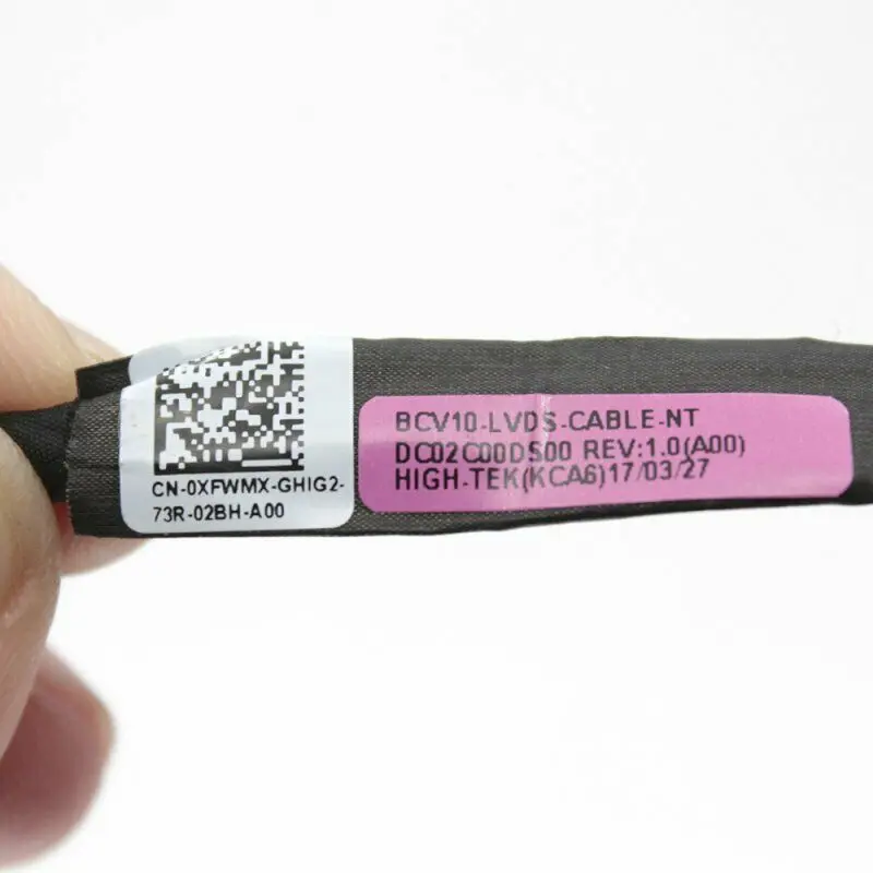 FOR Dell Inspiron Recreational 15R7000 7566 7567 0XFWMX Cable Screen DC02C00DS00 XFWMX
FOR Dell Inspiron Recreational 15R7000 7566 7567 0XFWMX Cable Screen DC02C00DS00 XFWMX