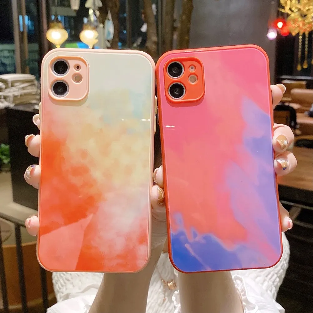 Чехол для iPhone 12, 11 Pro Max, X, XS MAX, XR, 7, 8 Plus, SE, закаленное стекло с акварельными чернилами
Чехол для iPhone 12, 11 Pro Max, X, XS MAX, XR, 7, 8 Plus, SE, закаленное стекло с акварельными чернилами