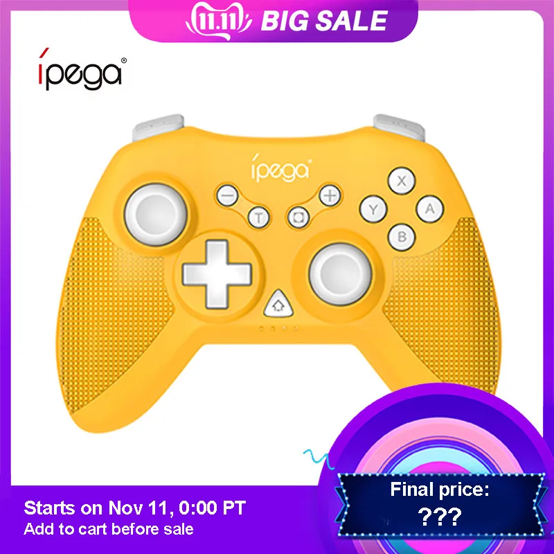 Ipega Switch Game Controller Mini Wireless Bluetooth Gamepad Games Console Control N·S Joystick for Nintendo N-Switch Android
Ipega Switch Game Controller Mini Wireless Bluetooth Gamepad Games Console Control N·S Joystick for Nintendo N-Switch Android