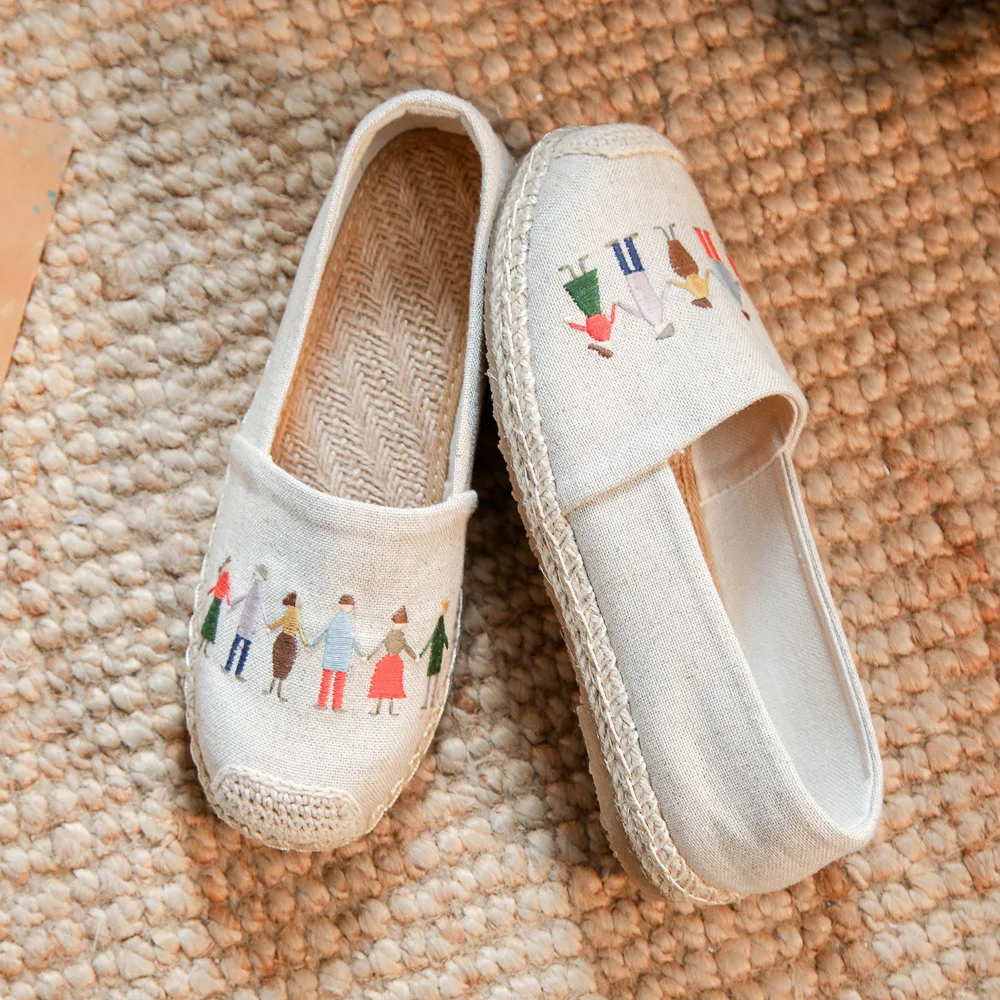 New Spring Embroidered Cotton Linen Shoes Shallow Mouth Low Cut Simple Breathable Low Cut Casual Women's Shoes Fisherman Shoes
New Spring Embroidered Cotton Linen Shoes Shallow Mouth Low Cut Simple Breathable Low Cut Casual Women's Shoes Fisherman Shoes