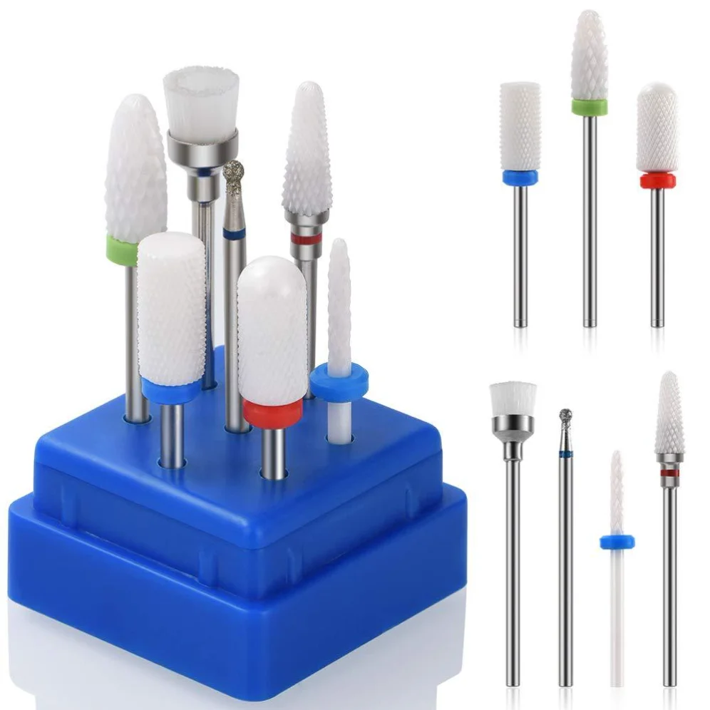 7pcs Nail Drill Bit Combined Milling Cutters Set For Manicure Ceramic Grinding Head Kit Electric Removing Gel Polishing Tools
7pcs Nail Drill Bit Combined Milling Cutters Set For Manicure Ceramic Grinding Head Kit Electric Removing Gel Polishing Tools