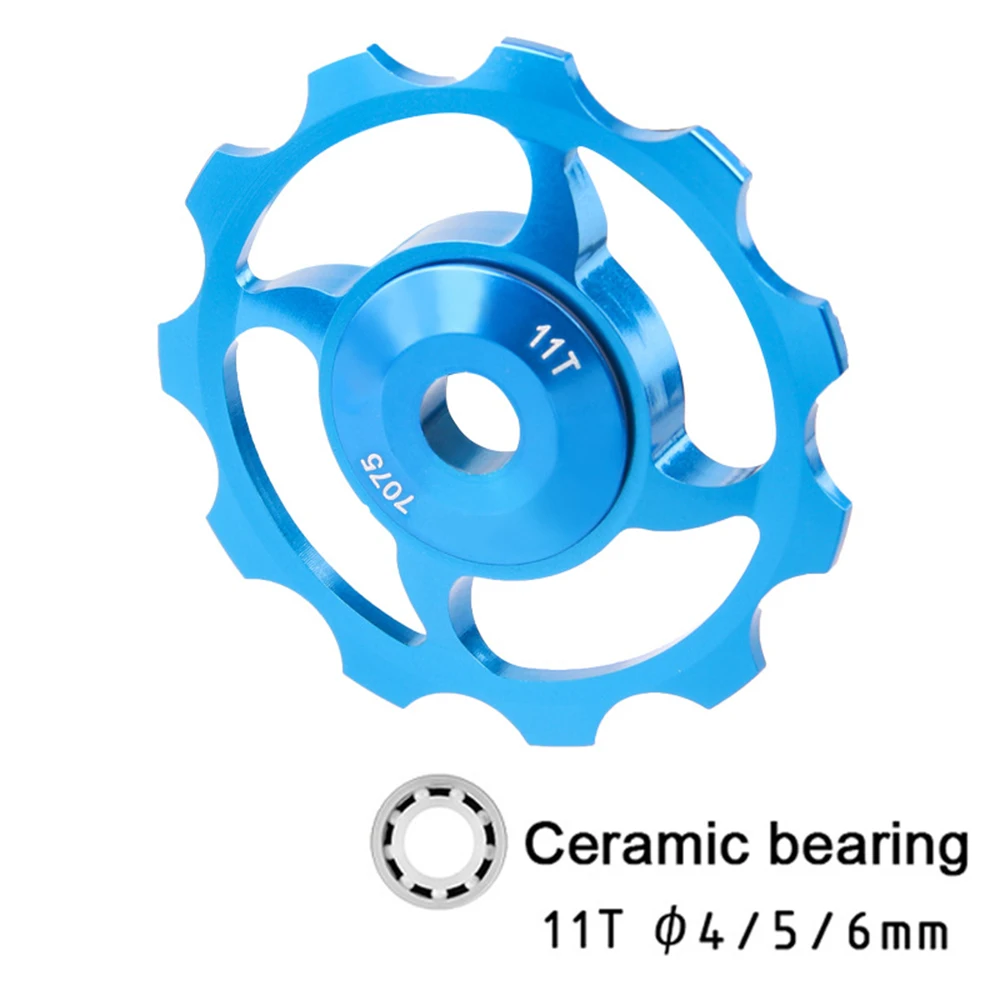 Mountain Bike Aluminum Alloy Guide Wheel CNC Guide Wheel 11T Rear Transmission Pulley Accessories and equipment
Mountain Bike Aluminum Alloy Guide Wheel CNC Guide Wheel 11T Rear Transmission Pulley Accessories and equipment